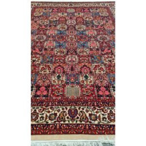 فرش دستباف بختیاری طرح خشتی
